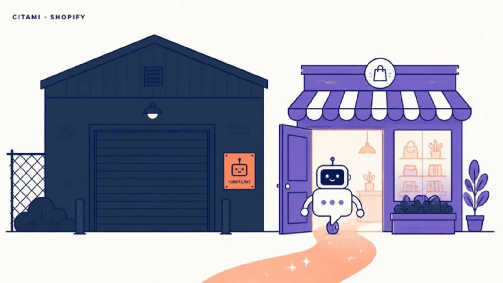 Un marketplace chiude la porta ai crawler di ChatGPT, uno store Shopify la lascia aperta