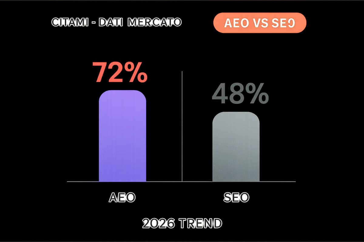 AEO vs SEO nel 2026: la guida definitiva (dati verificati) — i dati di mercato