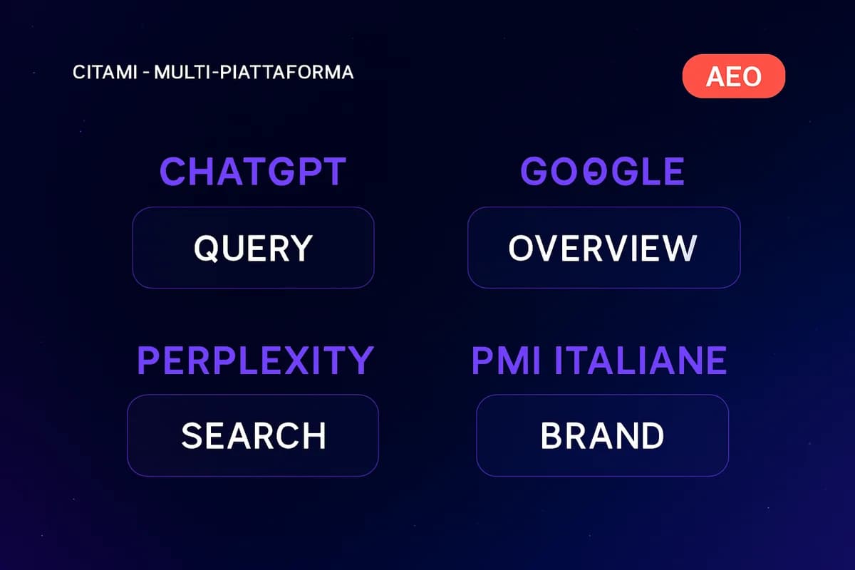 Ogni AI Ha le Sue Fonti Preferite: Guida Multi-Piattaforma AEO — i cluster di query