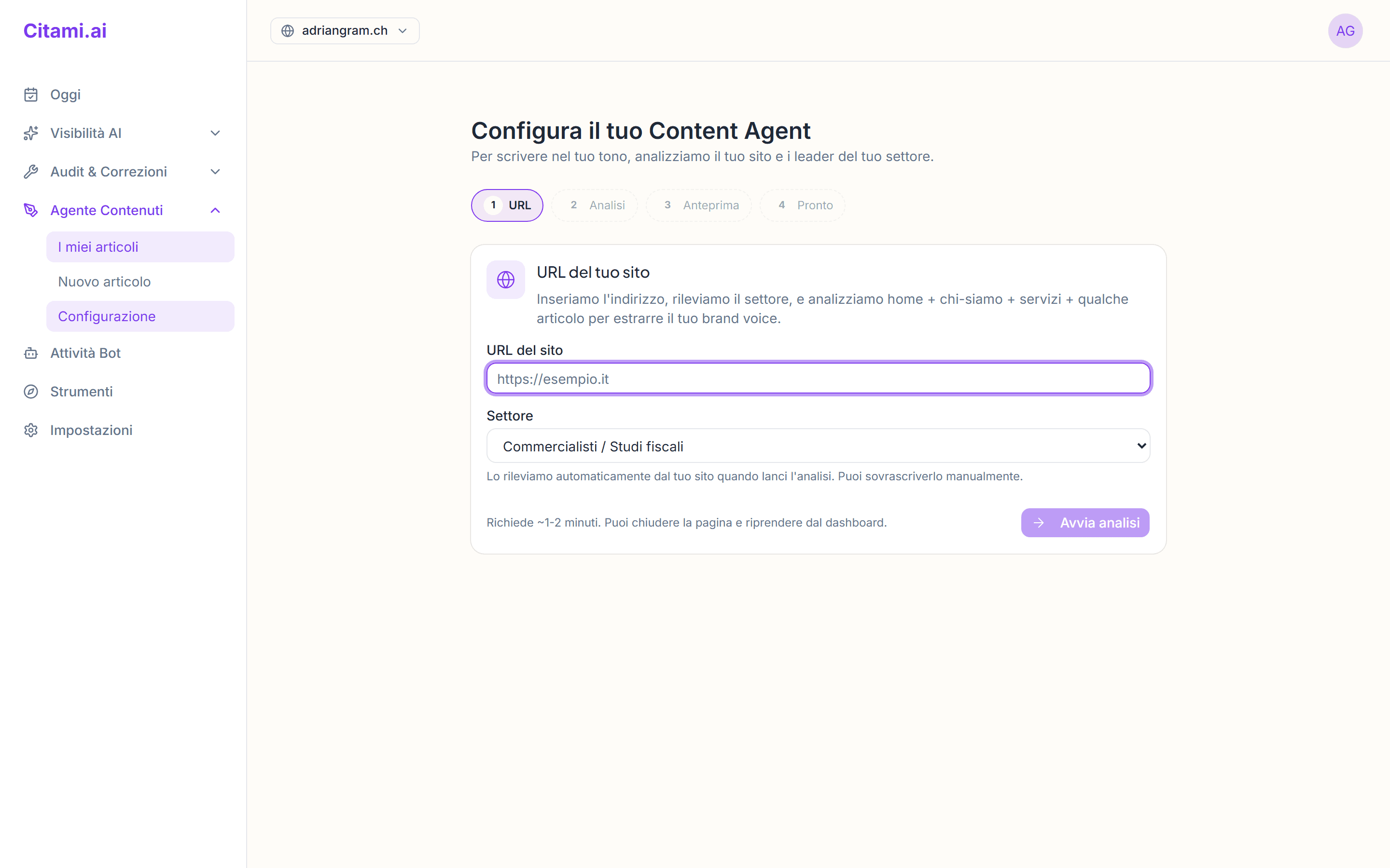 Pubblicare su WordPress